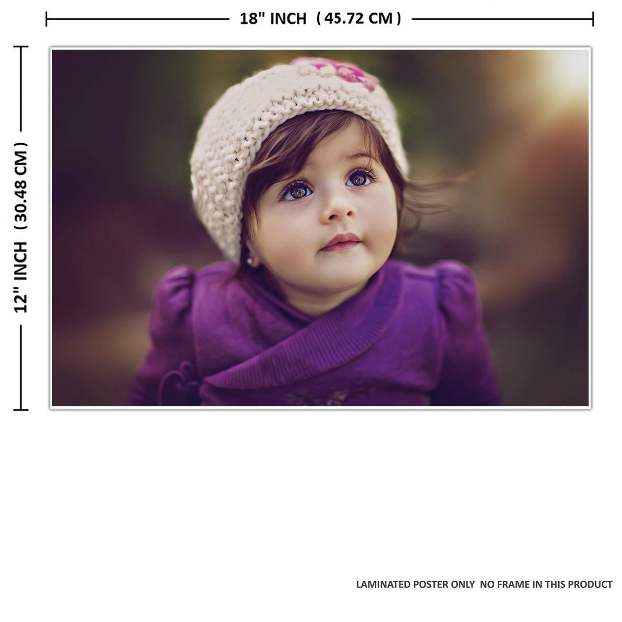 Manial Paper Children Poster, Multicolour, 12X18 In